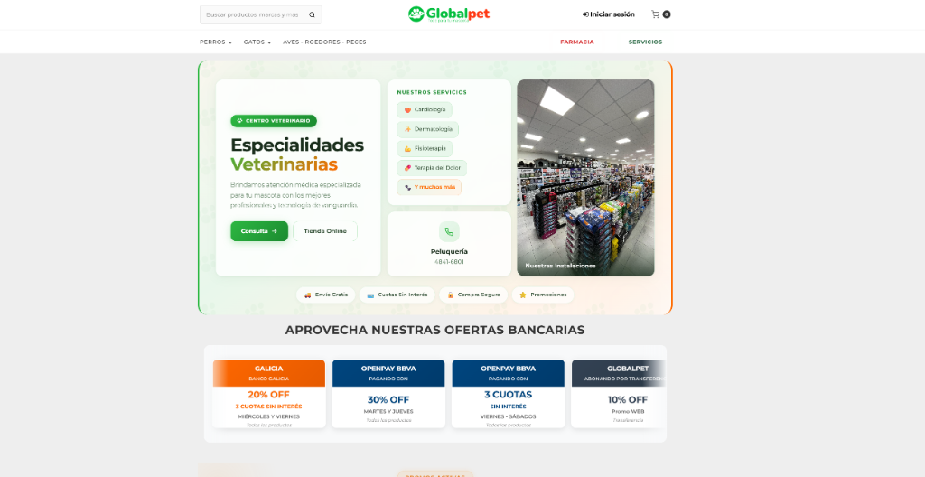 Vista previa de Global Pet